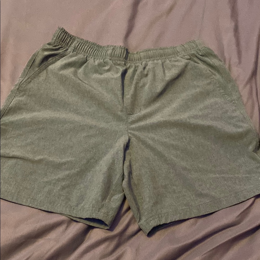 DSG Gray Athletic Shorts Elastic Waistband Relaxed Fit